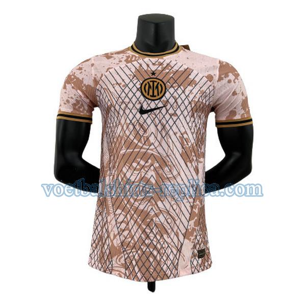 special edition inter milan shirt 2023 2024 mannen player roze