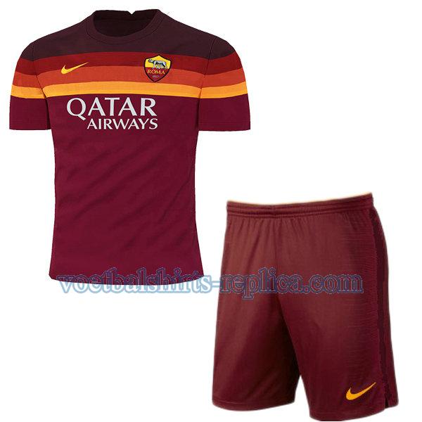 thuis as roma voetbalshirt 2020-2021 kinderen