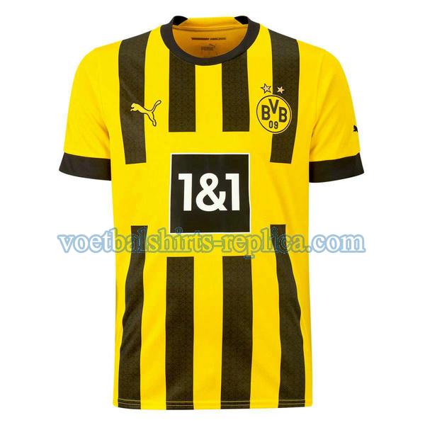 thuis borussia dortmund shirt 2022 2023 mannen geel zwart